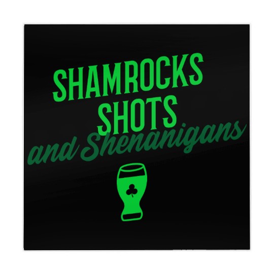 Shamrocks Shots and Shenanigans Mahjong Mats