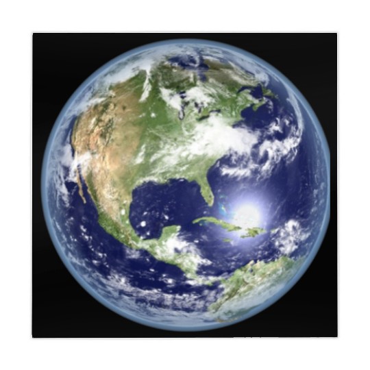 Realistic Planet Earth – Our Home in Space Mahjong Mats