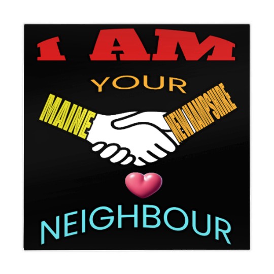 I AM YOUR NEIGHOUR MAINE AND NEW HAMPSHIRE Mahjong Mats