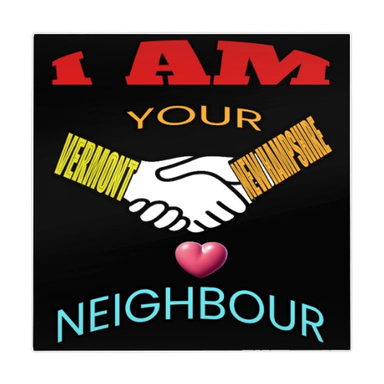 I AM YOUR NEIGHOUR VERMONT AND NEW HAMPSHIRE Mahjong Mats