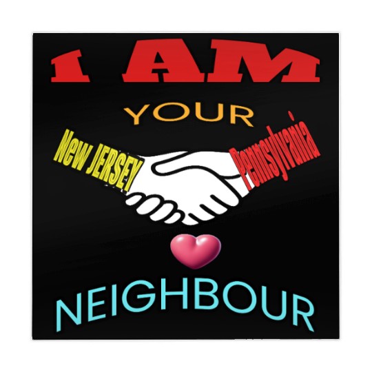 I AM YOUR NEIGHOUR NEW JERSEY AND PENNSYLVANIA Mahjong Mats