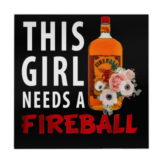 This Girl Needs A Fireball Mahjong Mats