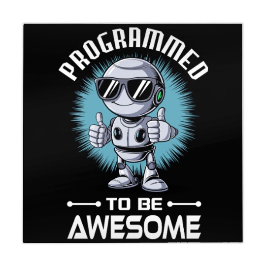 AI Robotics Geek Tech Humor Robot Mahjong Mats