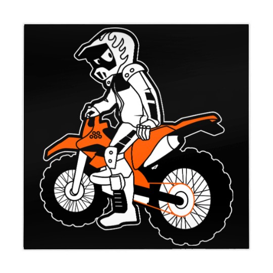 Rider MX Motocross character racing sport Mahjong Mats