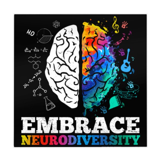 Embrace Neurodiversity Autism Awareness Mahjong Mats