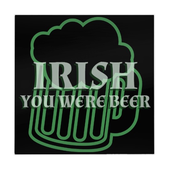 Irish You Were Beer St. Patrick's Day Mahjong Mats