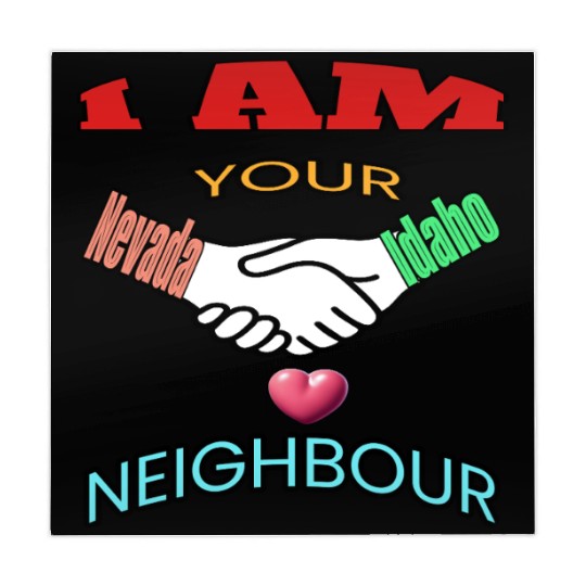 I AM YOUR NEIGHOUR NEVADA AND IDAHO Mahjong Mats