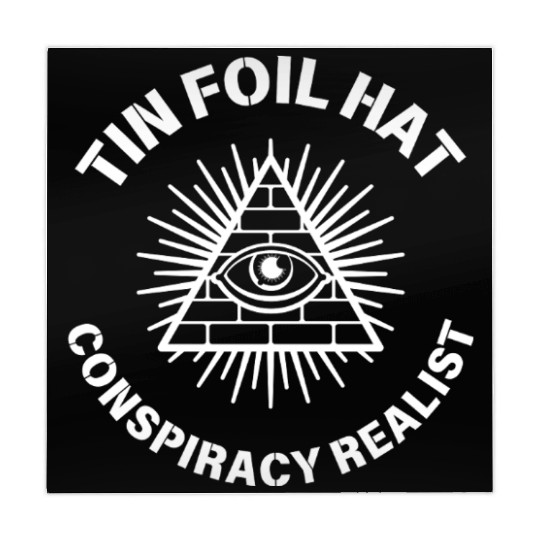 Tin Foil Hat Conspiracy Realist Mahjong Mats