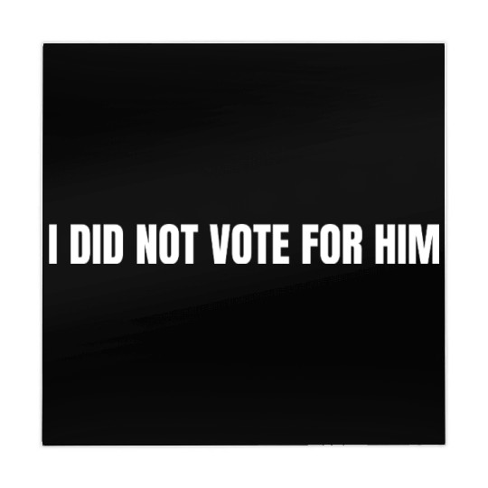 I Didn't Vote for Him, Anti-Trump, Liberal Mahjong Mats