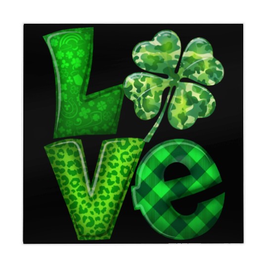 Love Shamrock St Patricks Day Mahjong Mats