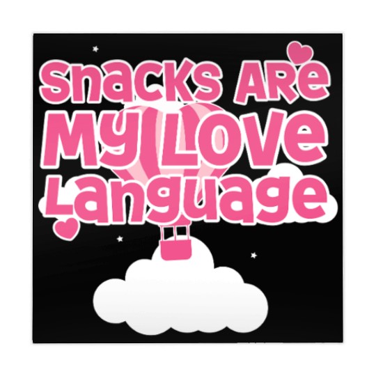 Snacks Are My Love Language Mahjong Mats