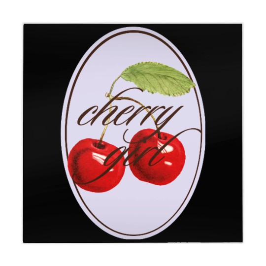 Cherry Girl Vintage Design Mahjong Mats