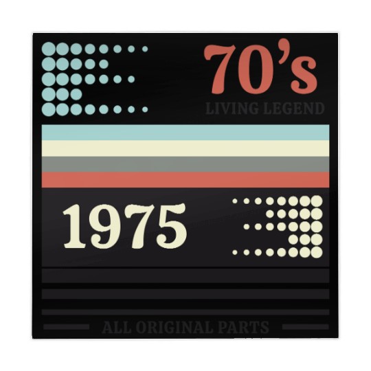 Birthday gift classic 1975 Mahjong Mats