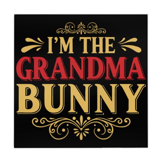 I m The Grandma Bunny Family Easter Sunday Mahjong Mats