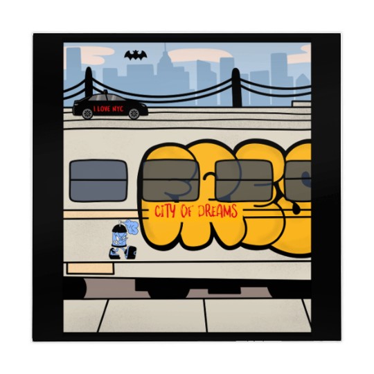 New York City – City of Dreams | NYC Skyline Mahjong Mats