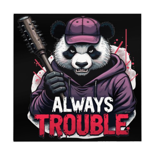 Gangster Panda Panda Bear Pandas Mahjong Mats