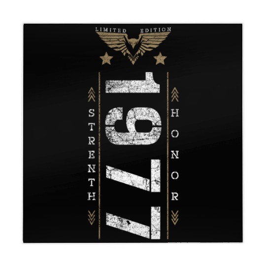 Limited Edition 1977 Strength and Honor Birthday Mahjong Mats