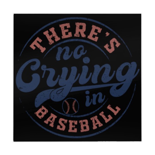 There's No Crying In Baseball Mahjong Mats