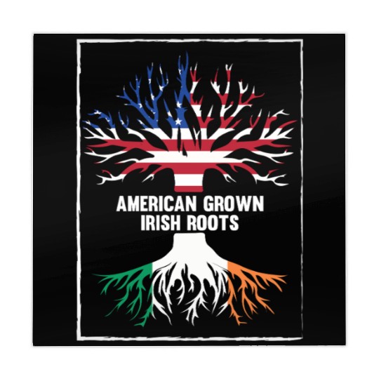American Grown Irish Roots Ireland Mahjong Mats