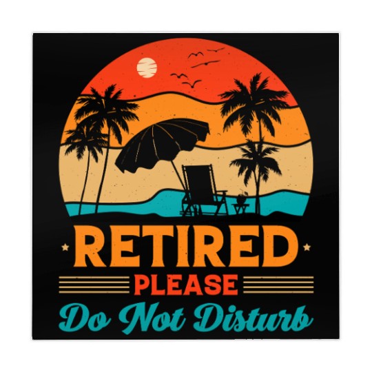 Retired Please Do Not Disturb Fun Mahjong Mats