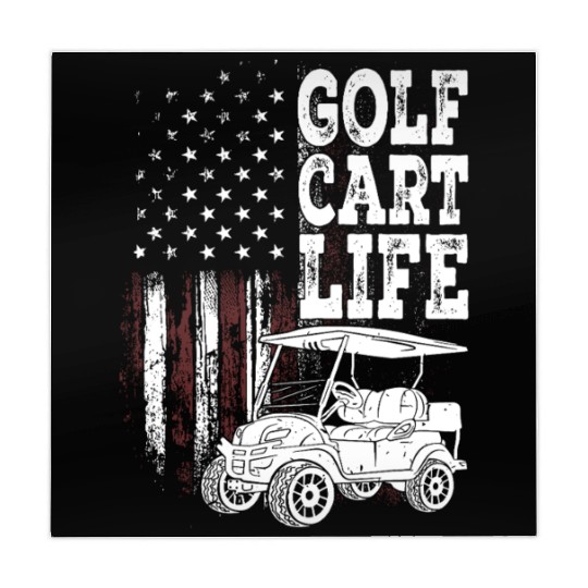 Golf Cart Life Mahjong Mats