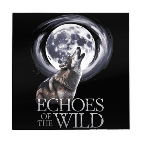 Echoes Of The Wild Howling Wolf Moon Art Mahjong Mats