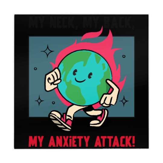 My Neck My Back My Anxiety Attack Mahjong Mats