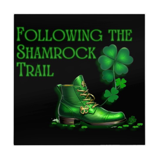 St. Patrick's Day - Following the Shamrock Trail Mahjong Mats