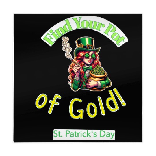 Find Your Pot Of Gold gift for St Patrick's Day Mahjong Mats