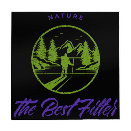 Hiking in nature to clear mind and body Mahjong Mats