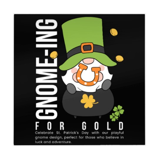 Gnomeing for gold Mahjong Mats