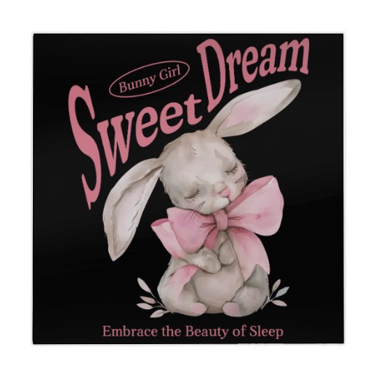 Happy Easter Bunny Coquette Bow Sweet Dream Easter Mahjong Mats
