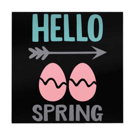 Hello Spring - Spring Design with Easter Eggs Mahjong Mats