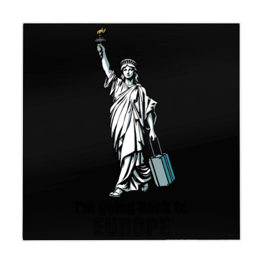Funny Statue of Liberty USA America Sarcasm Mahjong Mats