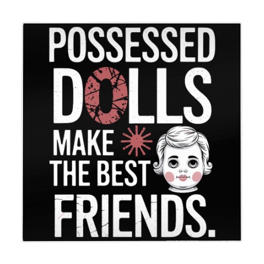 Creepy Dollmaking Haunted Doll Collector Mahjong Mats