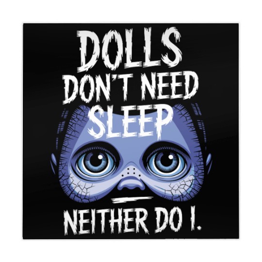 Creepy Dollmaking Haunted Doll Collector Mahjong Mats