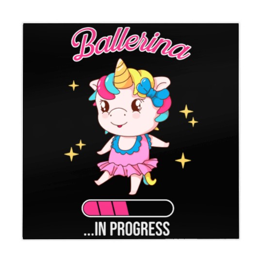 Ballerina Cute Unicorn Ballet Girls Mahjong Mats