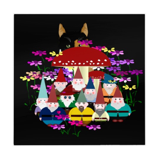 Garden Gnomes Mahjong Mats