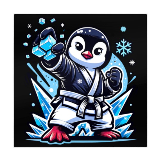 Penguin Karate Ice Master Powers Unleashed Mahjong Mats