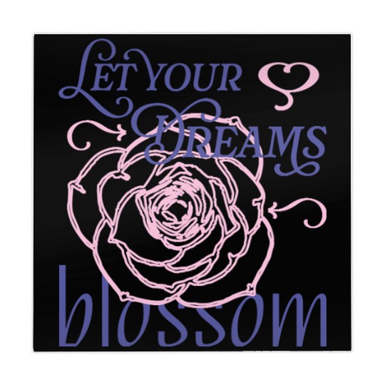 Dreams Blossom Floral Design Mahjong Mats