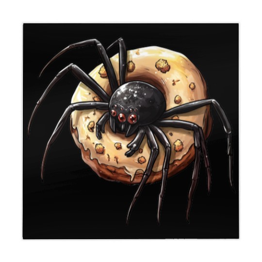 Donut Spider Funny Creative Motif Mahjong Mats