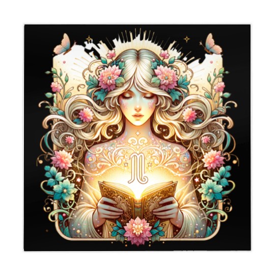 Virgo - Starlit Goddess of Purity Mahjong Mats