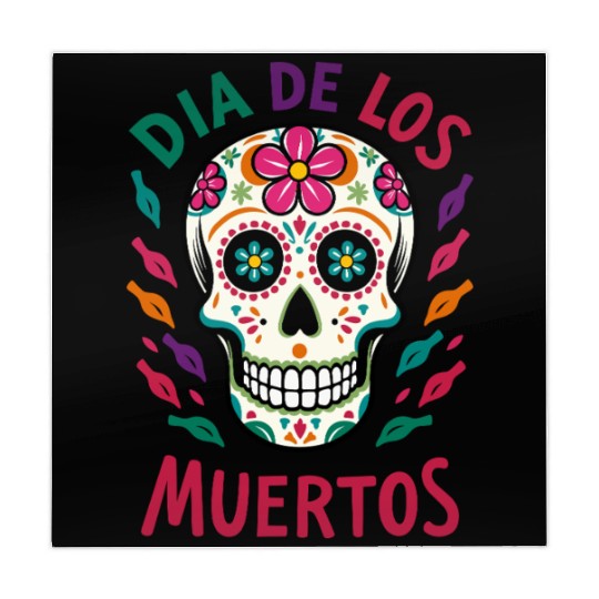 Mexico Día de los Muertos Skull Mahjong Mats