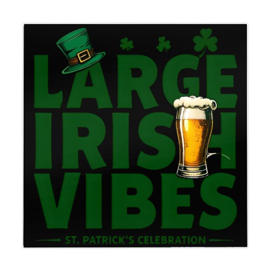 Bold Typography Celebrating St Patrick s Day Mahjong Mats