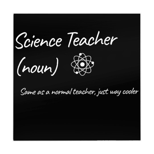 Science Teacher Same As Normal Teacher Cooler Mahjong Mats