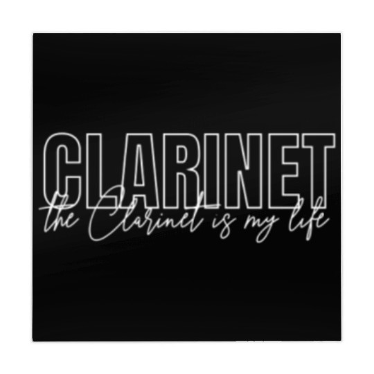 Clarinet Is My Life Clarinetist Orchestra Mahjong Mats