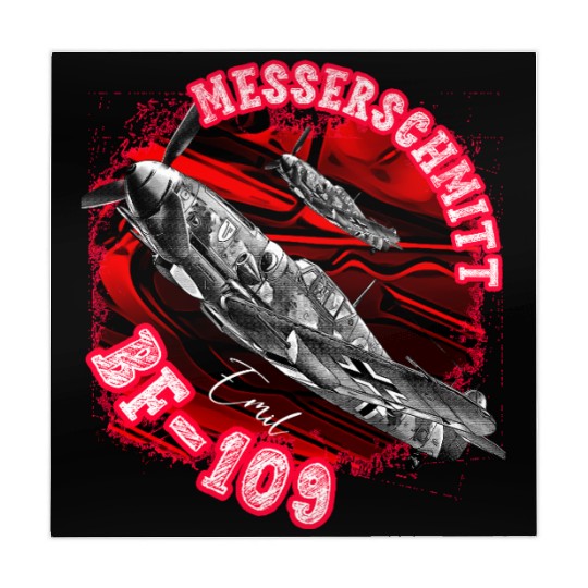 Messerschmitt Bf109 German World War II Fighter Ai Mahjong Mats