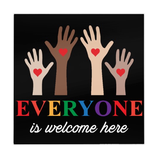 Everyone Is Welcome Here Idaho Teacher Mahjong Mats