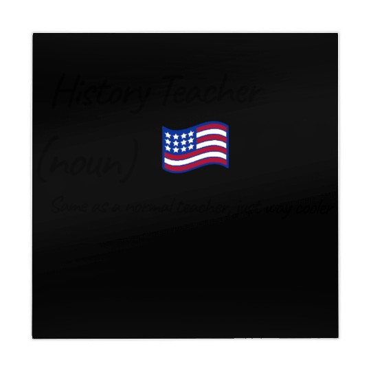 History Teacher Same As Normal Teacher Cooler Mahjong Mats