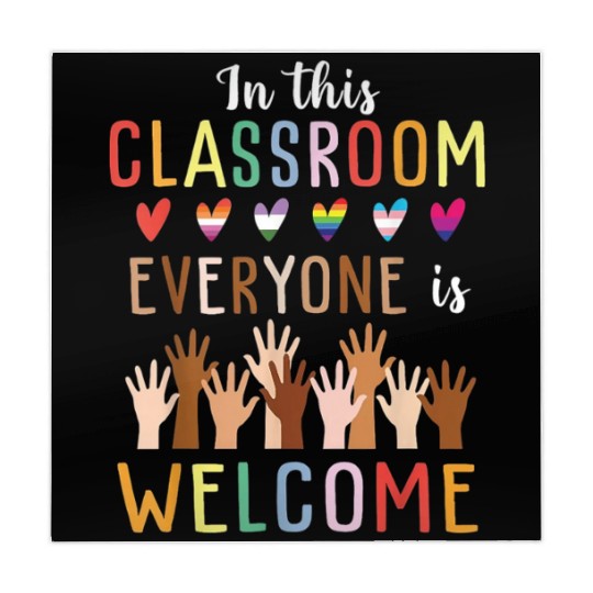 Everyone Is Welcome Here Idaho Teacher Mahjong Mats